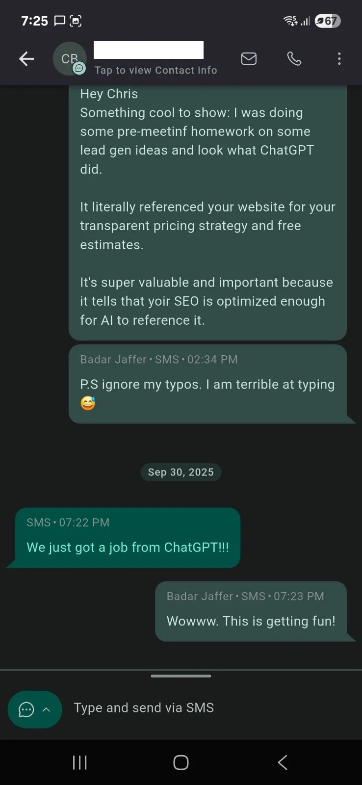 ai recommendation example