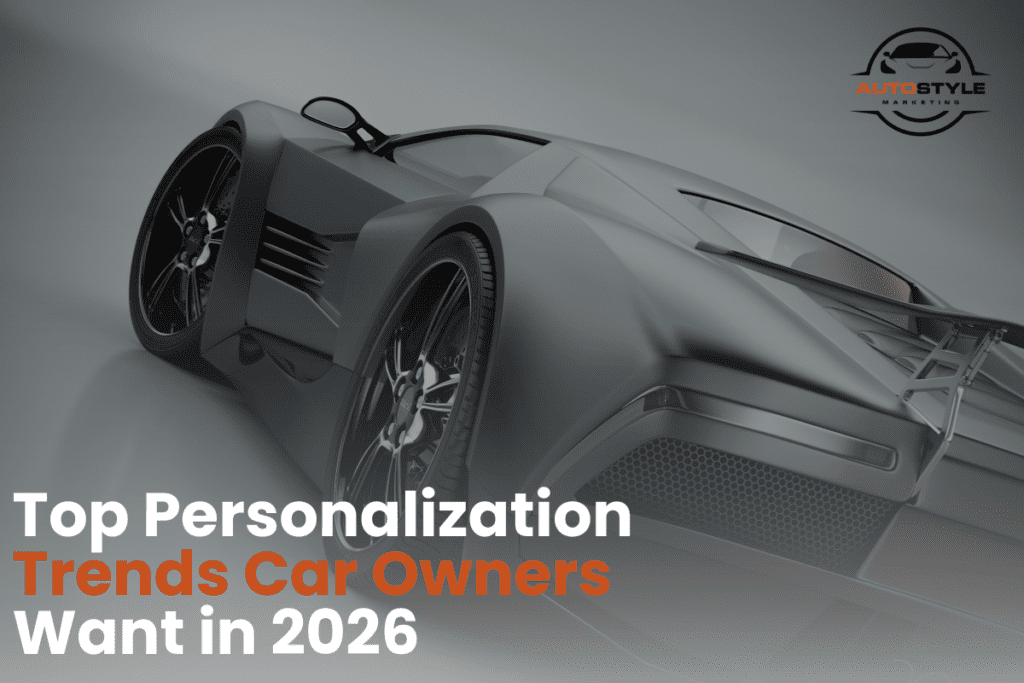 Top Personalization Trends Car Owners Want in 2026