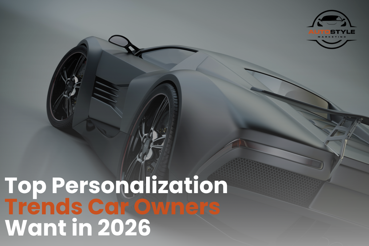 Top Personalization Trends Car Owners Want in 2026