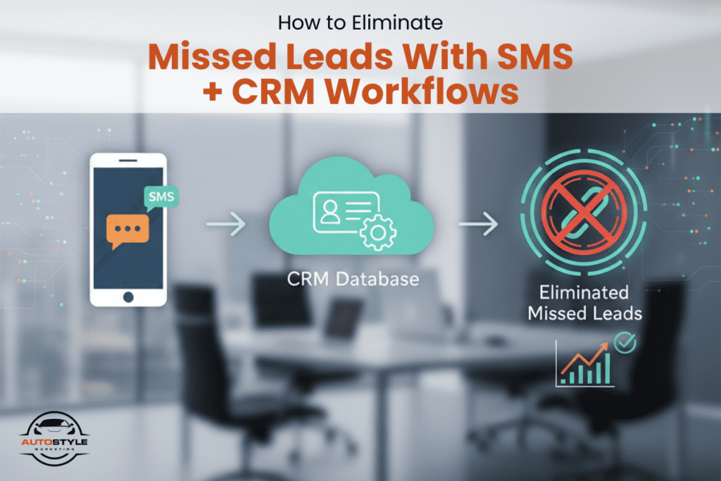 How to Eliminate Missed Leads With SMS + CRM Workflows