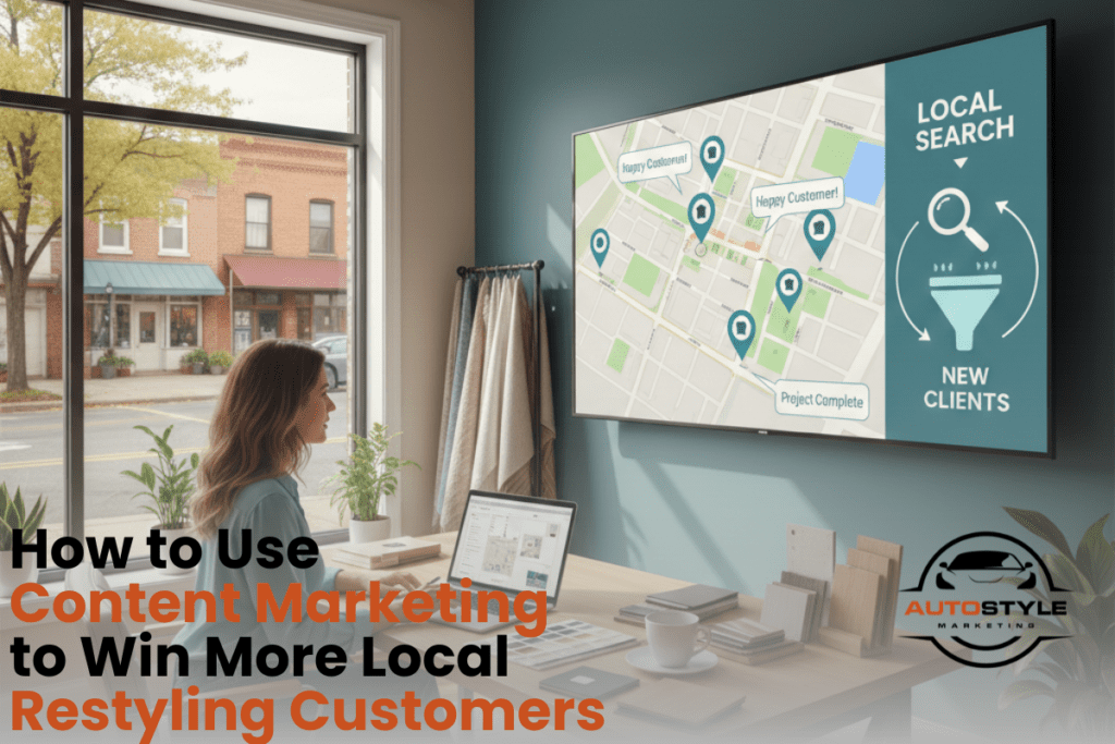 How to Use Content Marketing to Win More Local Restyling Customers