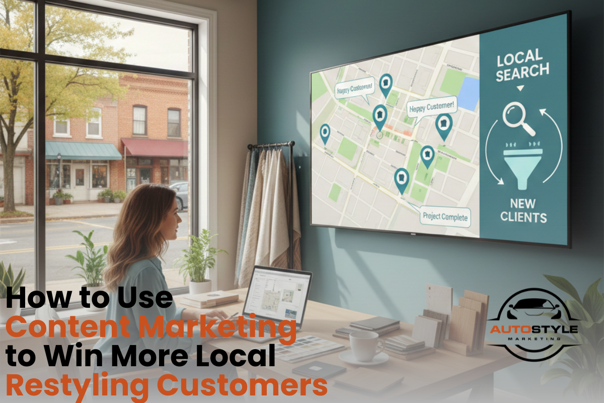 How to Use Content Marketing to Win More Local Restyling Customers