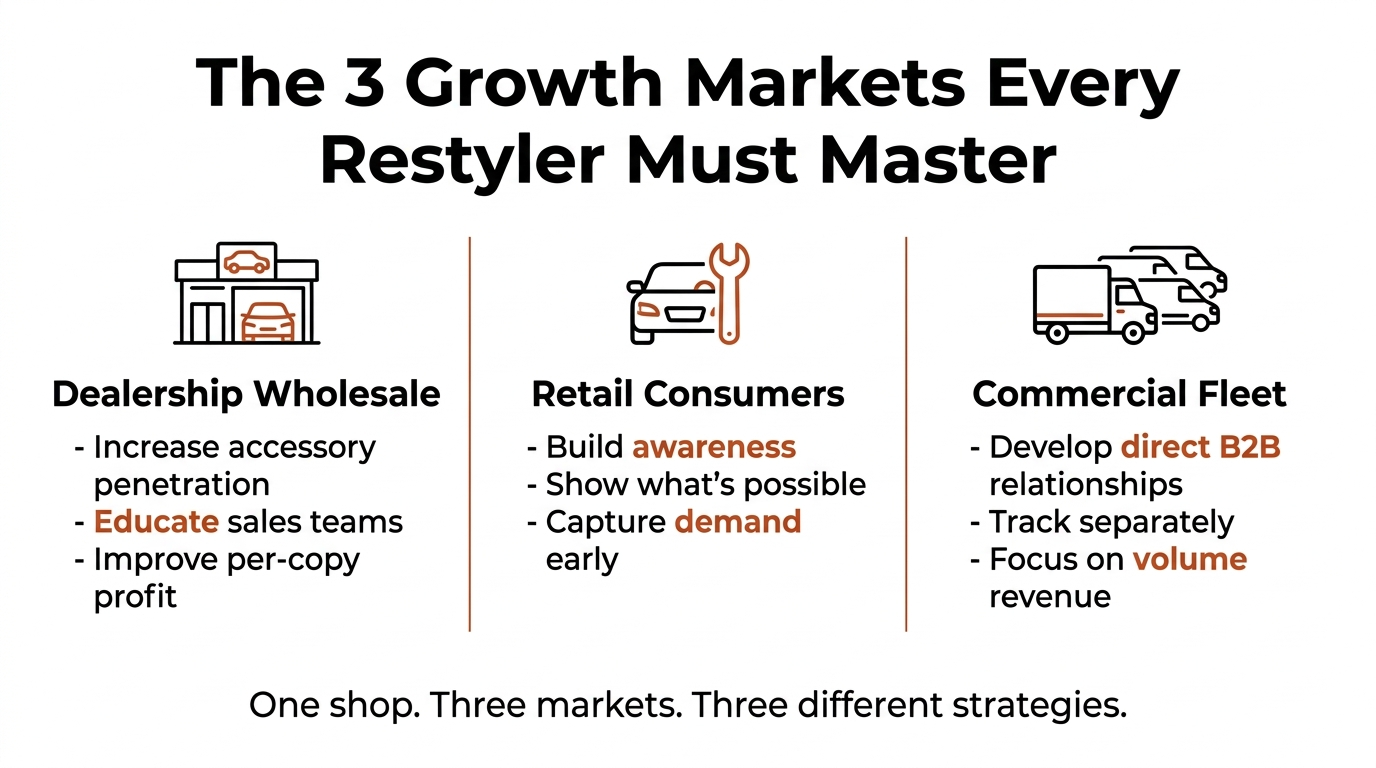Digital Marketing Plan for Aftermarket Restylers
