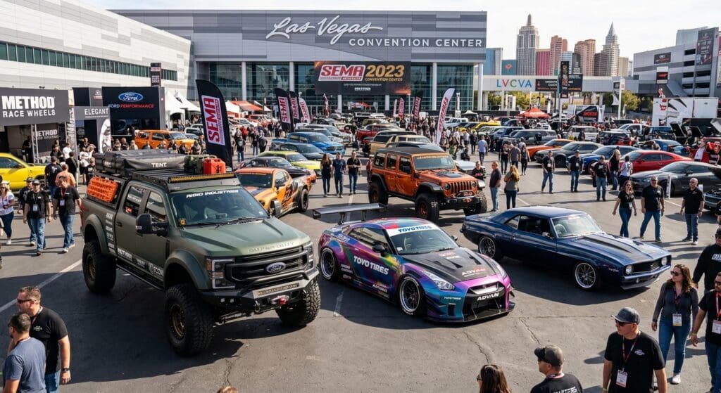 SEMA PRO event