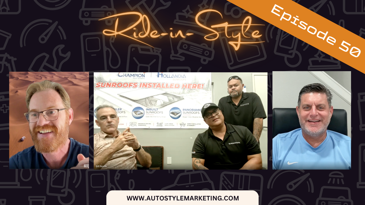 Ride in Style Podcast: Episode 50 with Bill North of Champion Auto Systems at Anthony and Robert Ram
